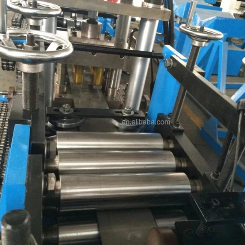 Automatic Omega Profile Metal Stud Grape Stake Vineyard Trellis Post Ceiling C Channel Roll Forming Machine