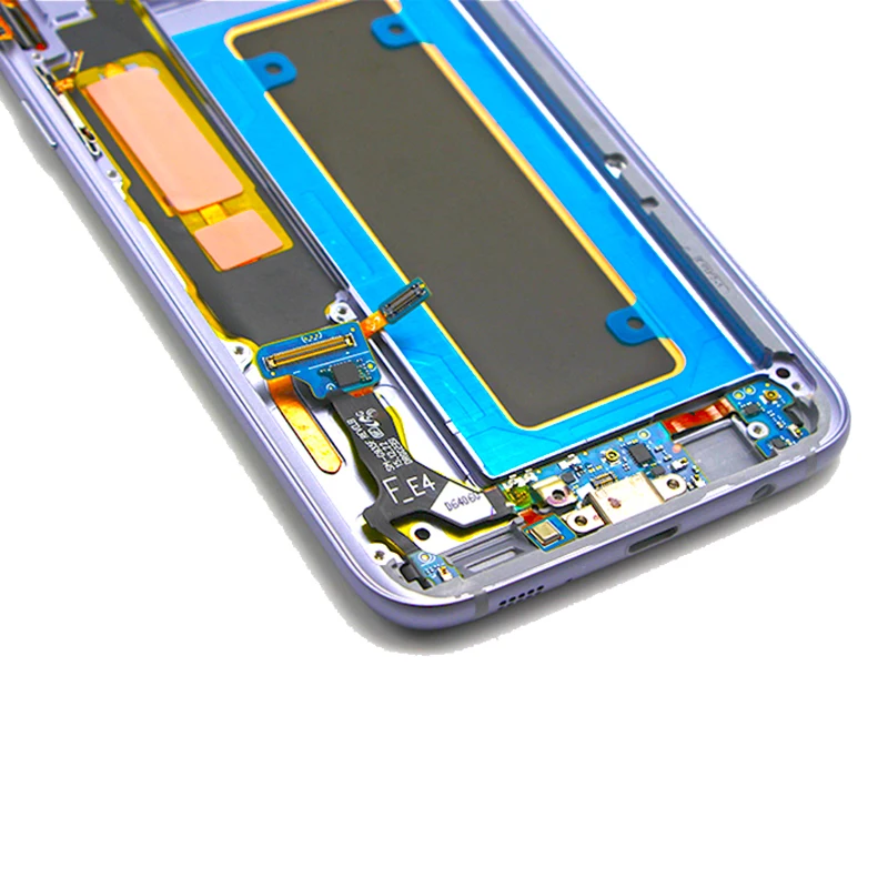 Mobile Phone LCD Display For Samsung Galaxy S7 edge LCD Touch Screen With Frame Assembly