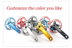 JIANKUN высокое качество CNC 170 мм велосипедный кривошипный комплект узкие алюминиевые горные Кривошипные