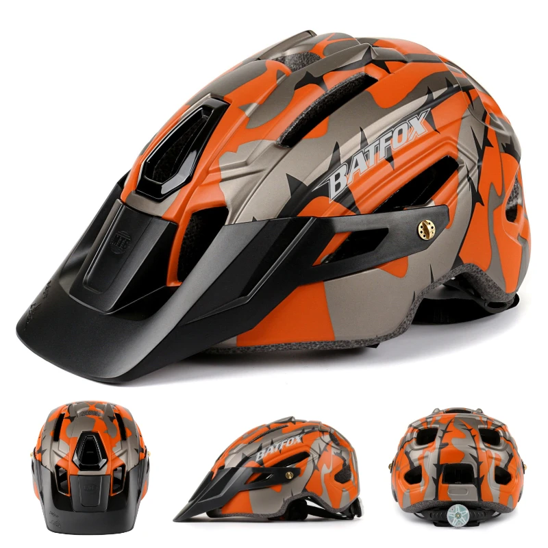 Mountain bike helmet with Action camera base universal buckle ex-factory price
