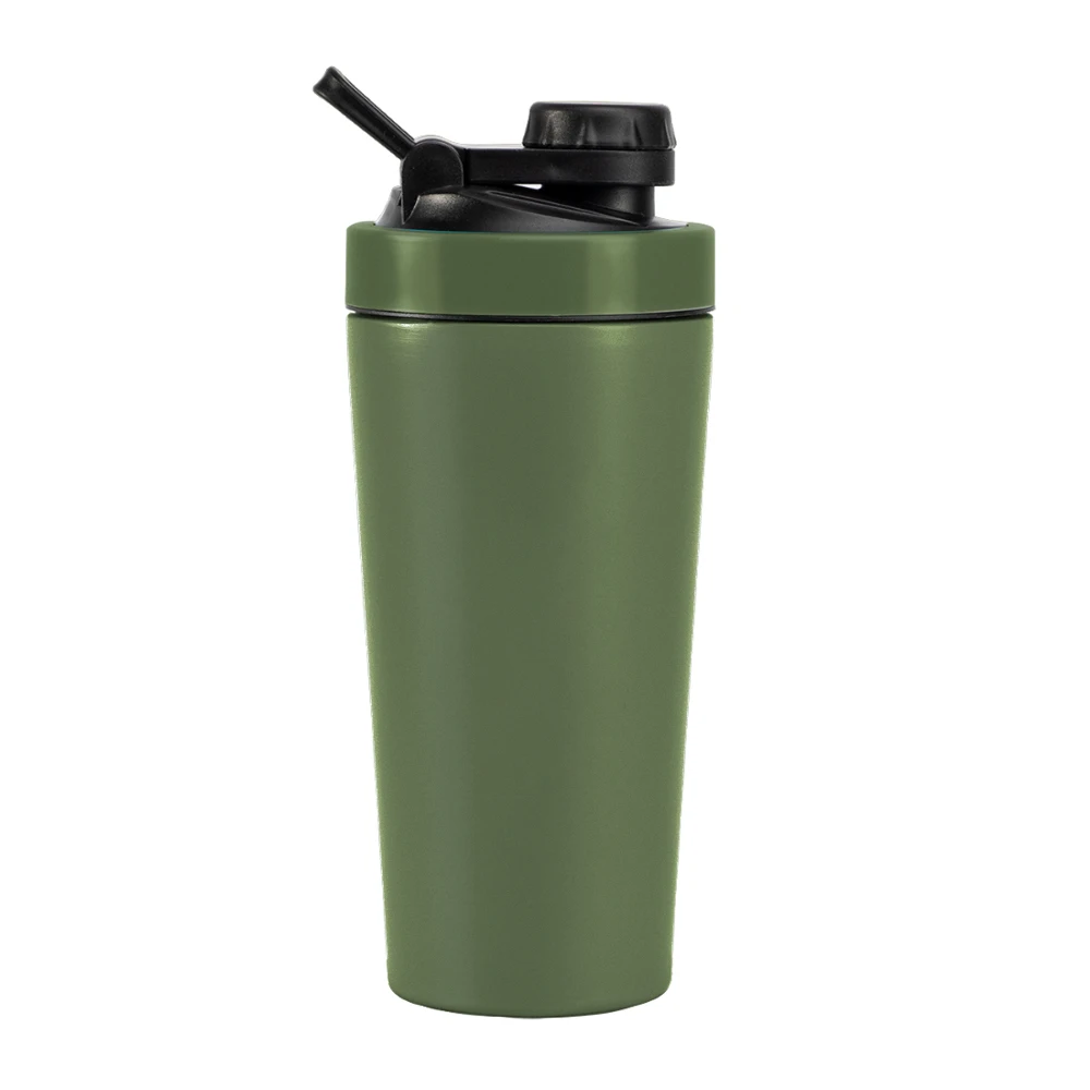 750ml Drink Gym Outdoor Sports Insulated Stainless Steel Metal Shakers Protein Shaker Bottle Cup With Custom Logo