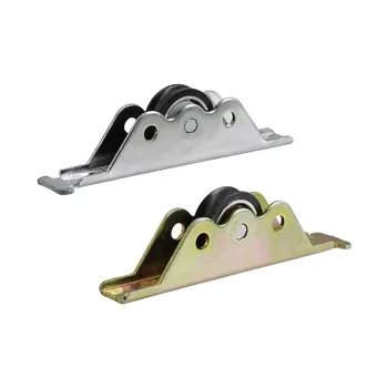 Doors Windows Track Hardware Glass Hanging Kit Stainless Nylon Roller Aluminium Bearings