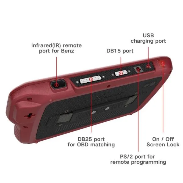 Xhorse VVDI Key Tool Plus Pad Support DOIP/CAN-FD/ CAN and K protocol switch pin/Chip pin detection smart key programming