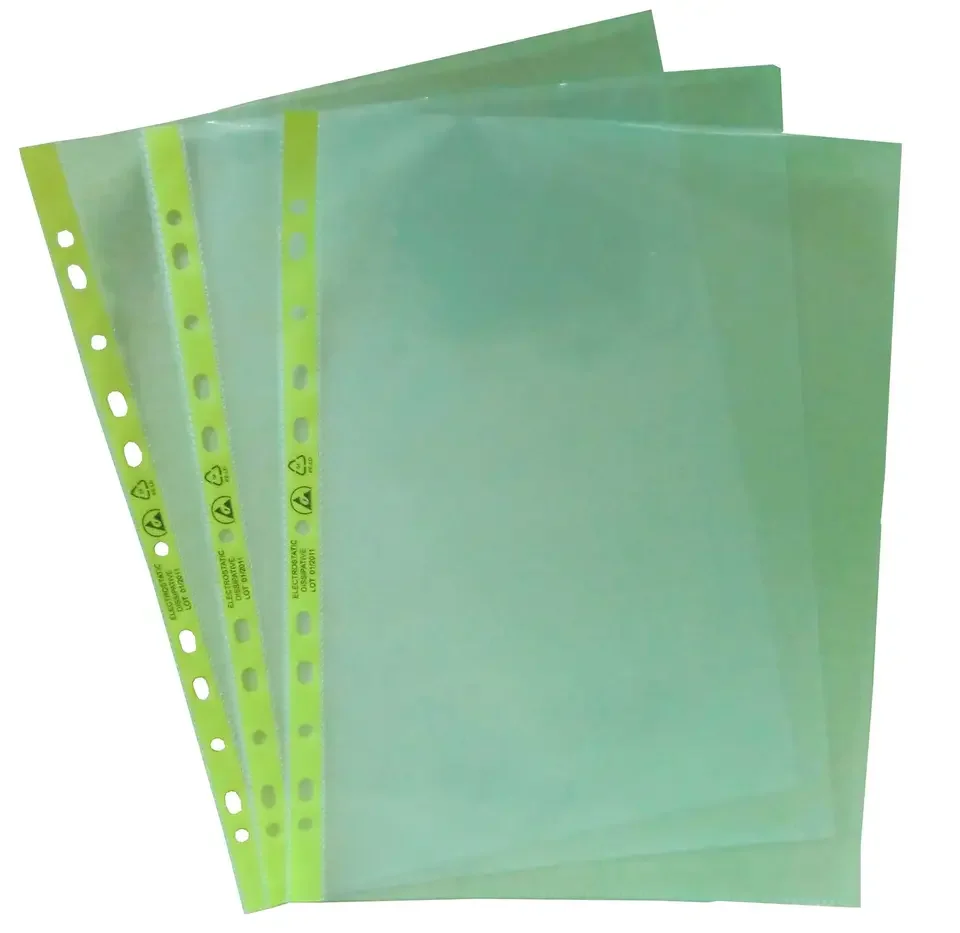 YP-T02 PP Waterproof ESD Document Holder Antistatic Document Holder/ESD Anti-Static PP Document Holder For Prevent File Damage