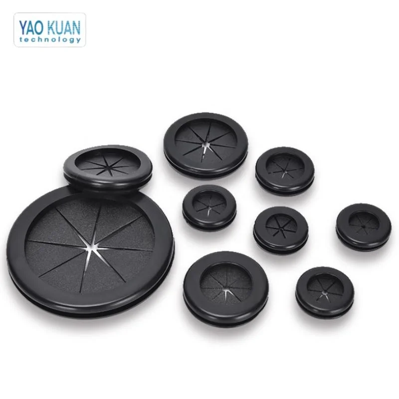 Round single side rubber grommet plugs bunnings use for wire guard coil cable protective coil