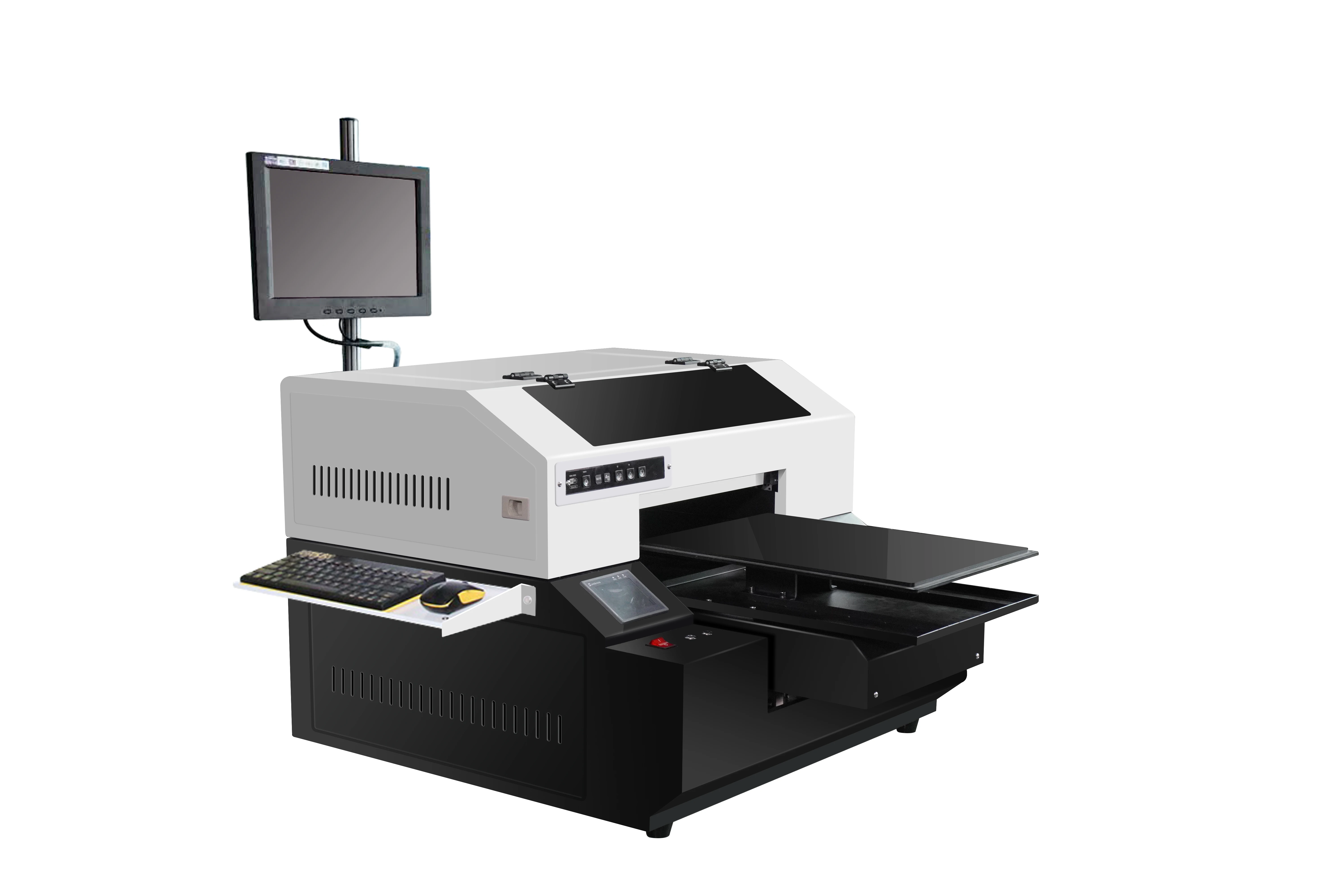 A4 Digital Direct To Garment flatbed Printer 3d T Shirt Printing Machines for Sale