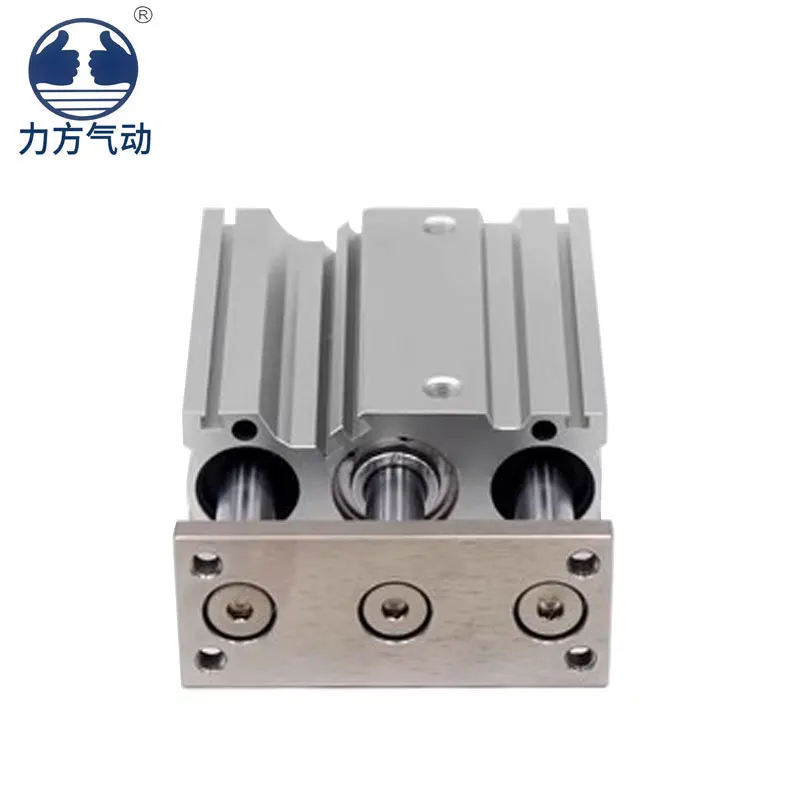 SMC cylinder MGQM25-10/50/100 thin three-axis double acting cylinder with guide rod