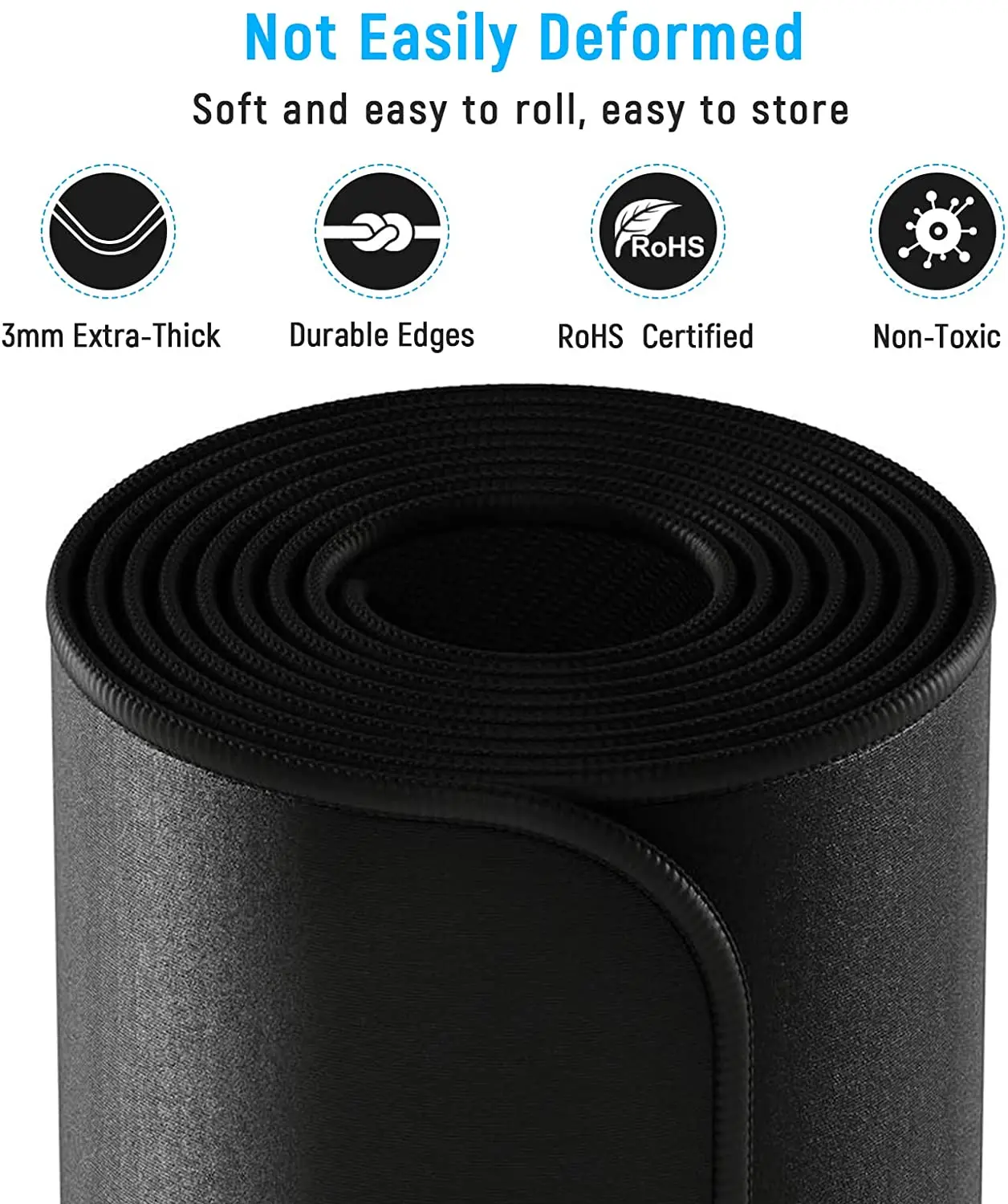Custom Logo Waterproof Large Gaming Extended XXL Mouse Pad for Office Flat Desk Mat Laptop Pad