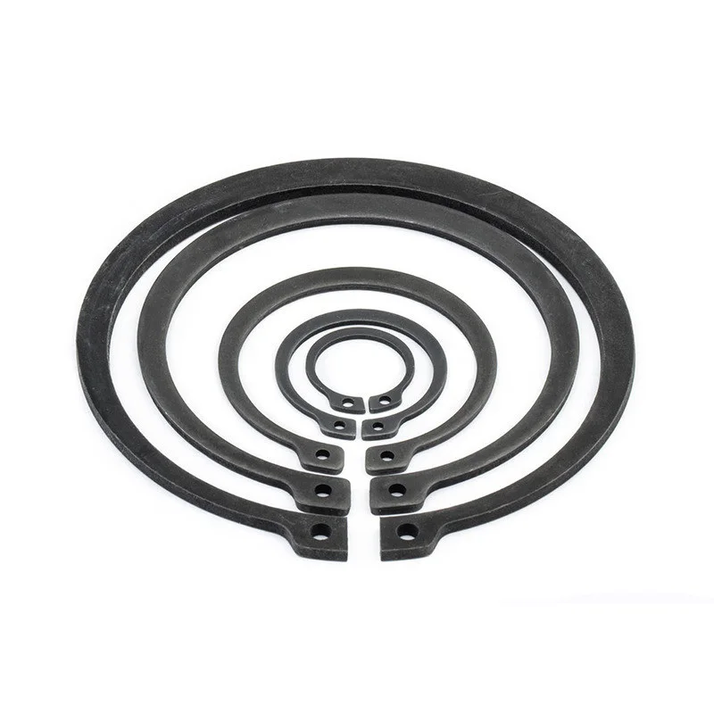 Наружные стопоры из оксида черного цвета DIN 471 от китайского производителя