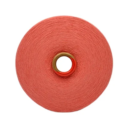 Cheap Wholesale fancy yarn 100% Recycled Blended Polyester Open End Cotton Knitting Yarn For Socks Technics Material