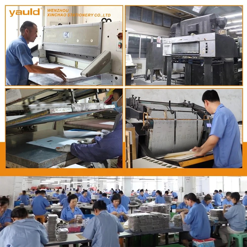 Custom Printing Personalized Designs Paper Handmade Folded Christmas Greeting Cards with Envelope