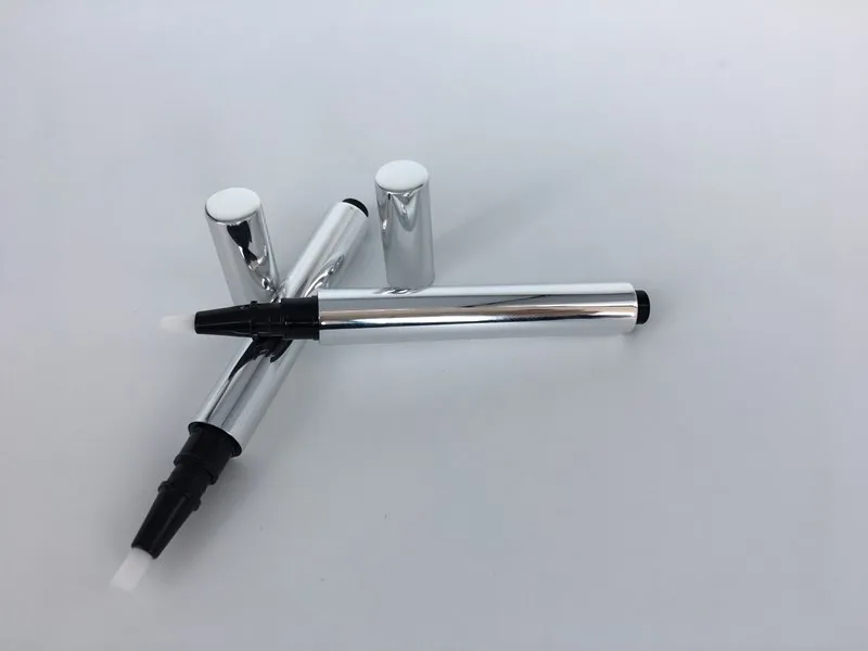 2.8ml aluminum empty cosmetic correction click pen, OEM for concealer,  lip gloss, nail polish