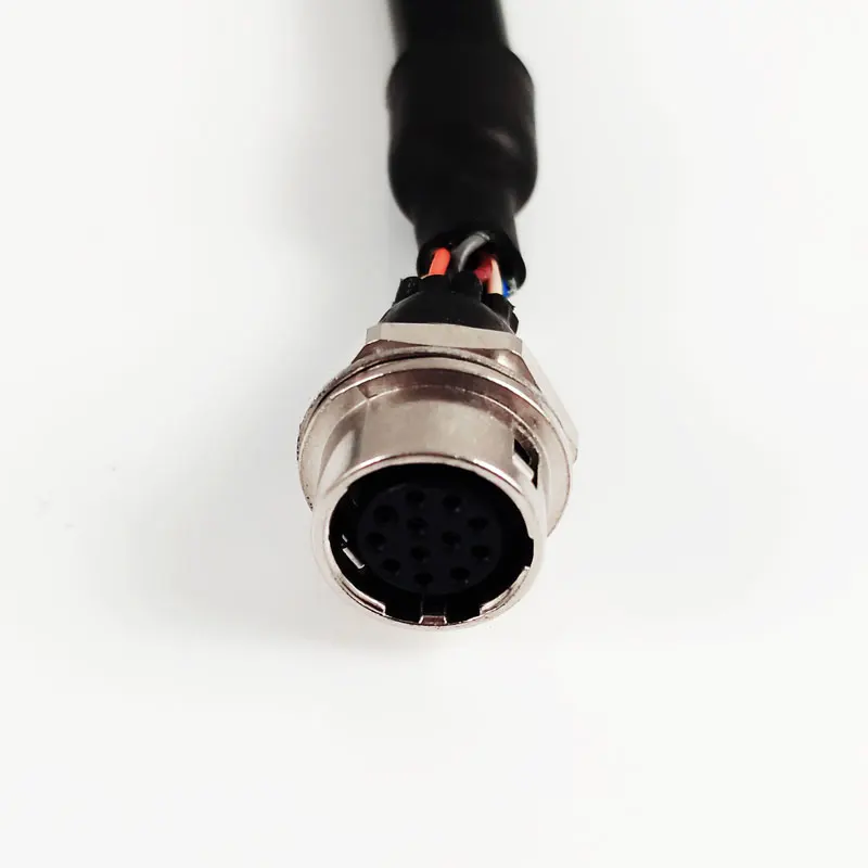 Robotic Extension Hirose Camera Cable 12 Pin Ccd Cmos Camera Flex Cable Hr10a-10p-12p/hr10a-10p-12s