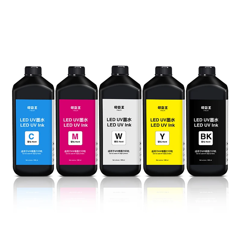 1000ml/bottle Led Uv Ink White Uv Ink For Ep 1390 Tx800 L800 Printer