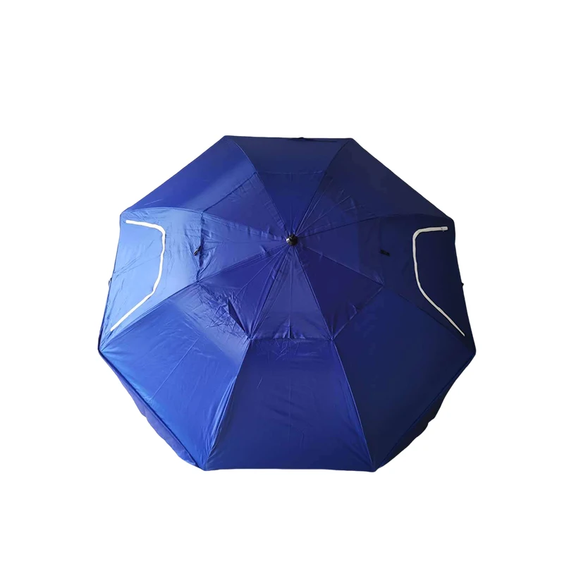 Portable customized beach tent  umbrella multifunctional vintage sun shelter large fishing umbrella