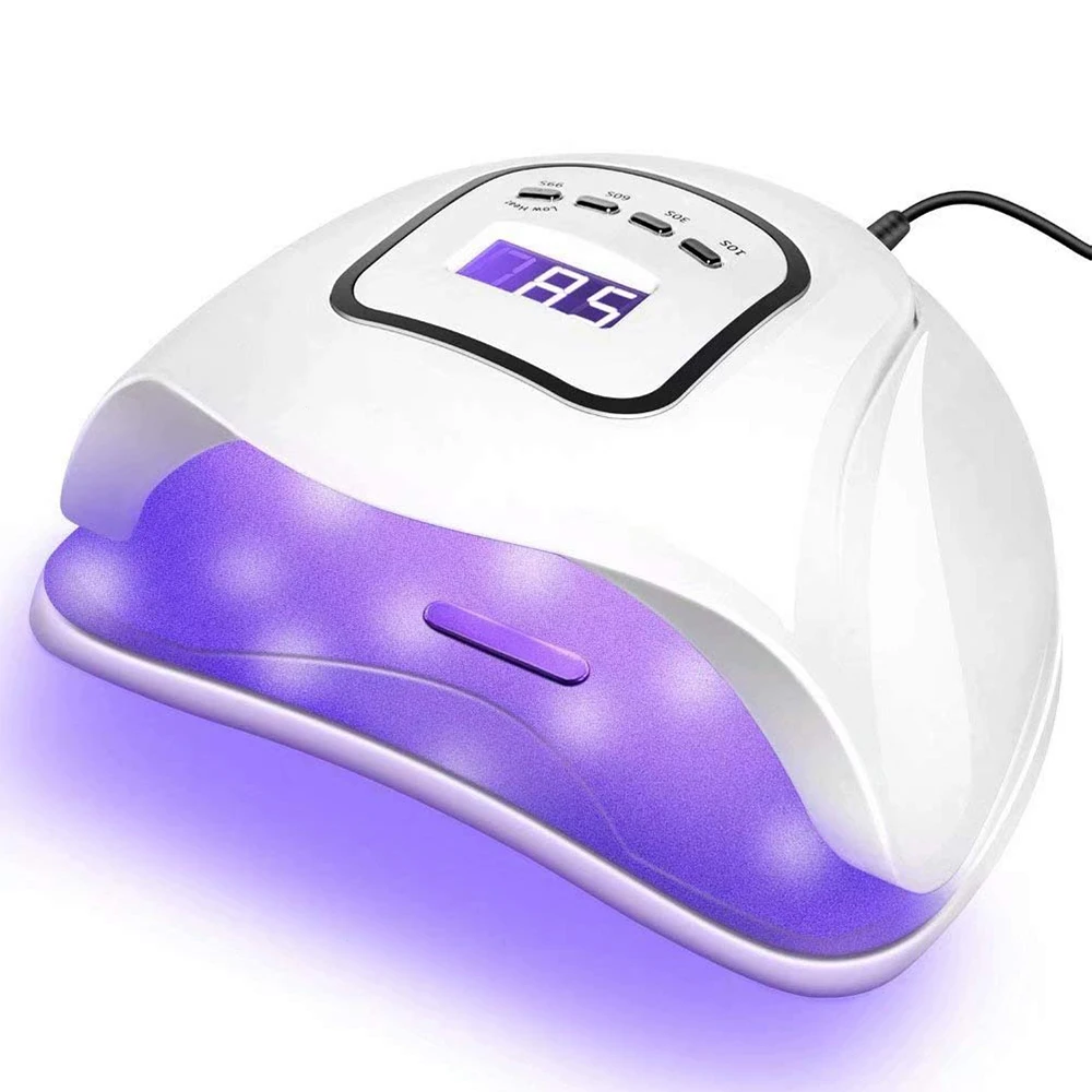 Private Label Rechargeable Nail Dryer 80w 36Leds UV Nail Gel Curing Lamp