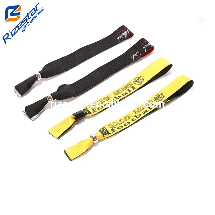 
Customized Event /Festival Woven Fabric Wristband 