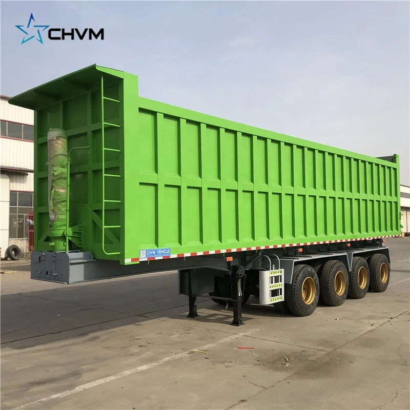 50 тонн 60 тонн 80 тонн 3 оси 4 осный тягач самосвал прицепы для продажи