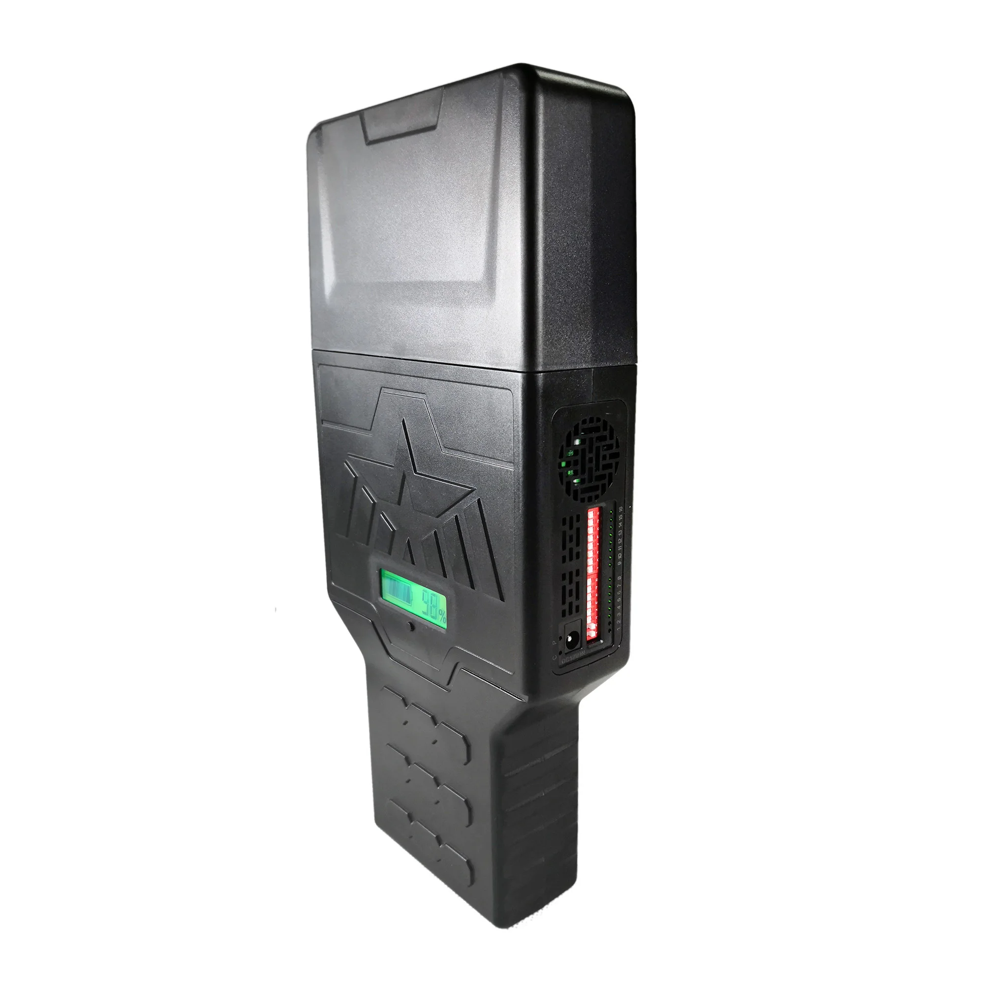 Handheld 16CH 20 Meter Signal Detector Frequency Bug Detector Phone Signal Block GSM 2G 3G 4G 5G 5.2GHz 5.8GHz WIFI GPS DCS