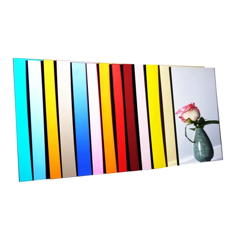 Wholesale Hot Sell Gold Rose Acrylic Mirror Sheet Plastic Mirror 4ft*8ft