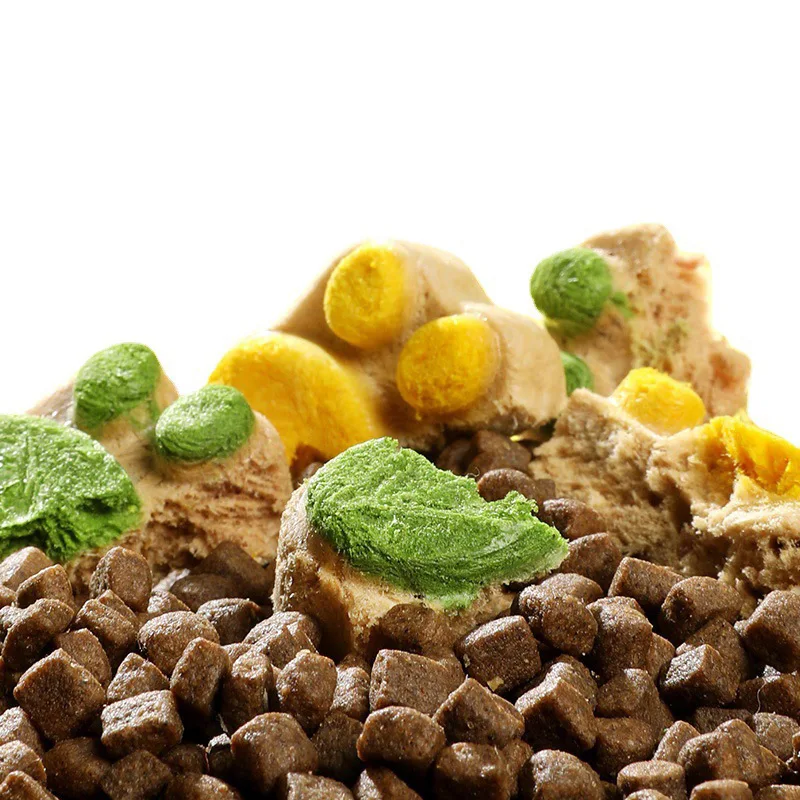 Freeze Dried Various Flavors Training Organic Cat Paw Cake Pet Food Snacks Treats for Cat Dog Feeds Cat Claw Paw