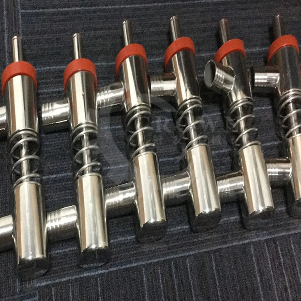 Гравитационная насадка клапана для заливки воды запасные части аксессуары машины пластиковых бутылок