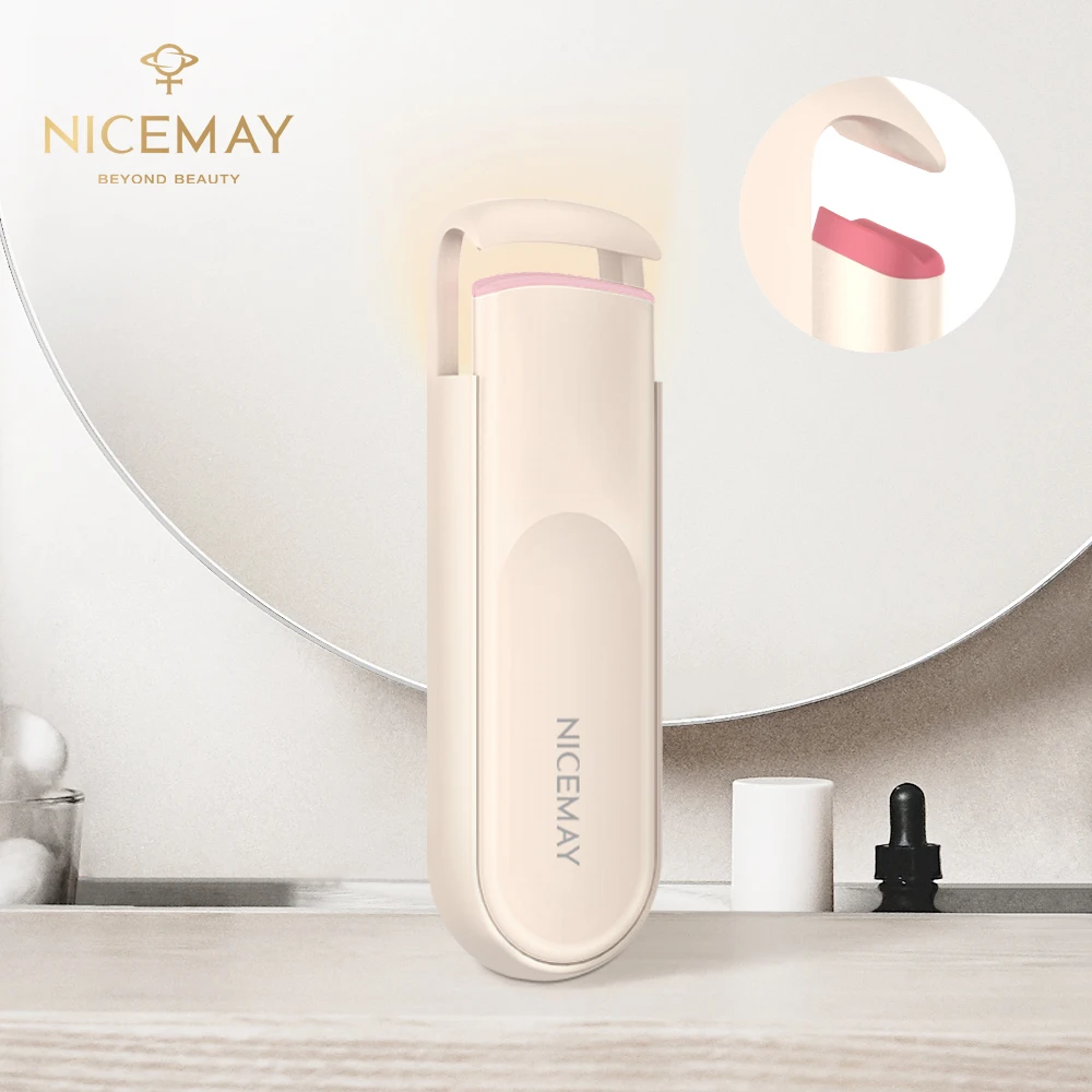 Nicemay Recourbe Cil Piegaciglia Wimpernzange Rizador De Pestana Penjepit Pelentik Bulu Mata electric eyelash curler