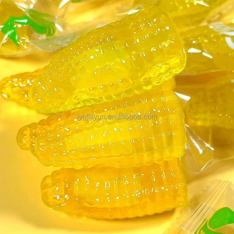 Оптовая Продажа оптовая продажа Vegan 4d жевательные мягкие конфеты кукурузное желе мармеладное варенье сладости