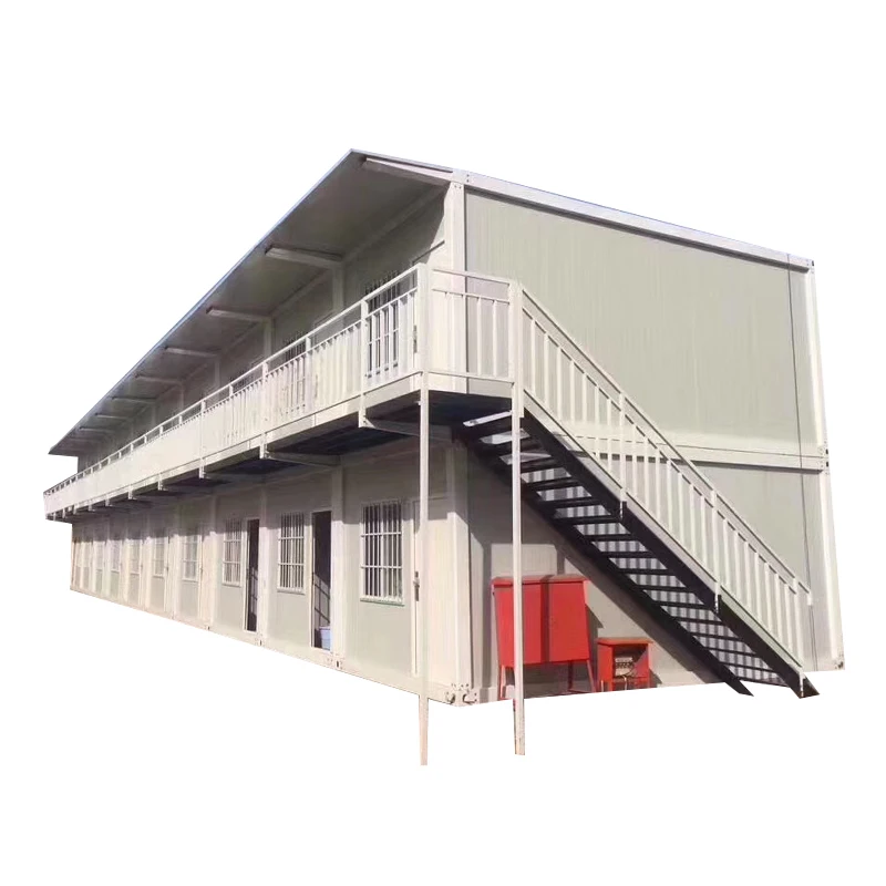 Flat Pack Container House Prefab Steel Allstar Container Shop Steel Door Modern for Department or Office Structure Popular 20ft