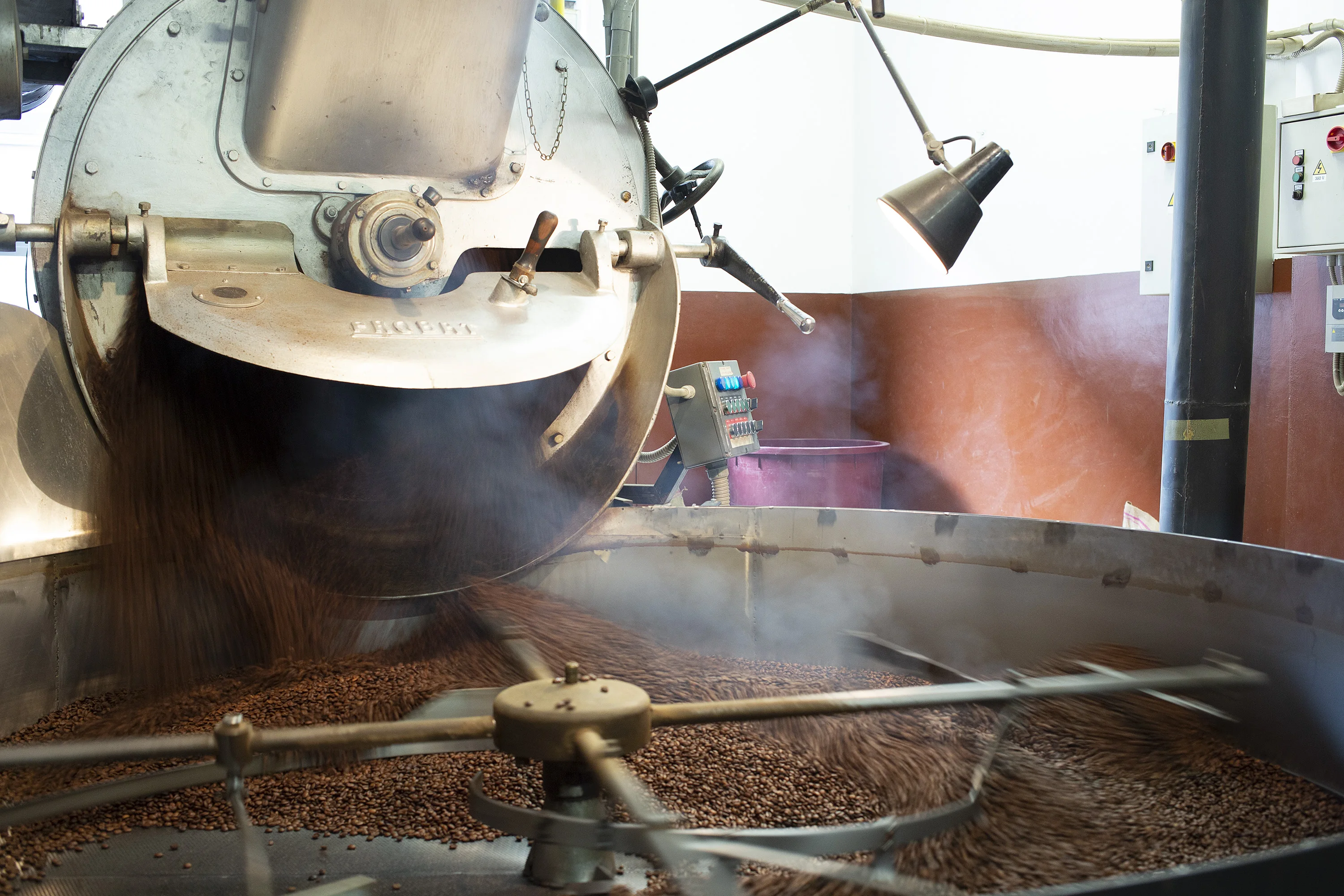 Кофейный кастрюля mozehn 100% Arabica коричневого цвета, итальянское качество