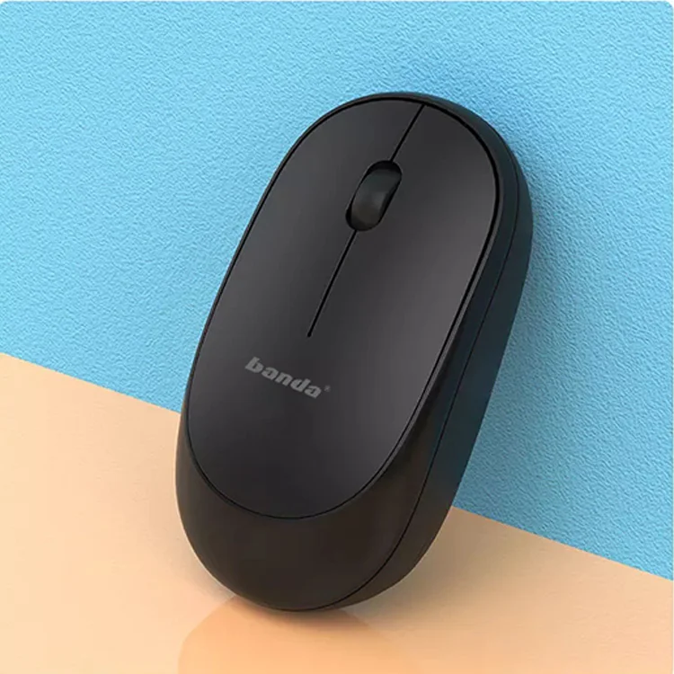Wholesale Laptop Wireless Mouse Silent  Ergonomic Portable Mini Mouse 2.4g Notebook Desktop Office Business All-in-one Mouse