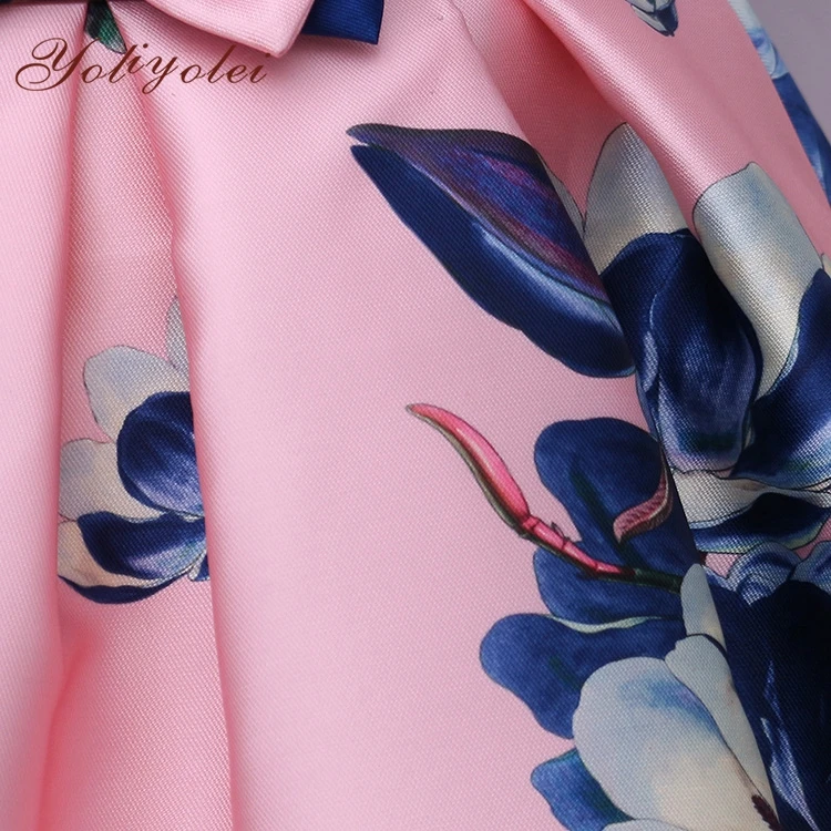 Новейшее летнее платье в африканском стиле с цветочным принтом для девочек, платья для девочек