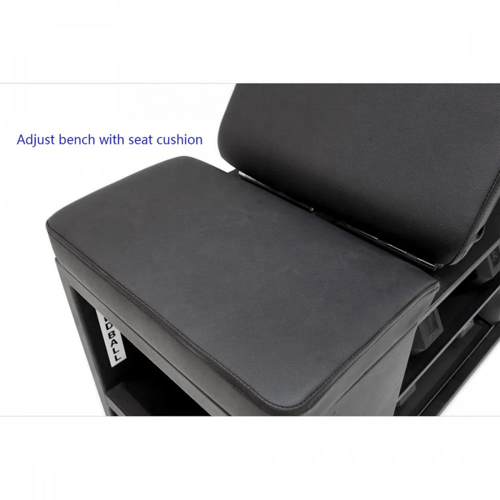 
New Fitness Hiit Crate Multifunction Adjustable Bench Storage Bench with accessories 