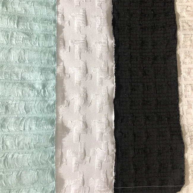 fabric textile for dresses metallic silk chiffon Custom Pure metallic Silk Satin Fabric Silky Chiffon Fabric for dress