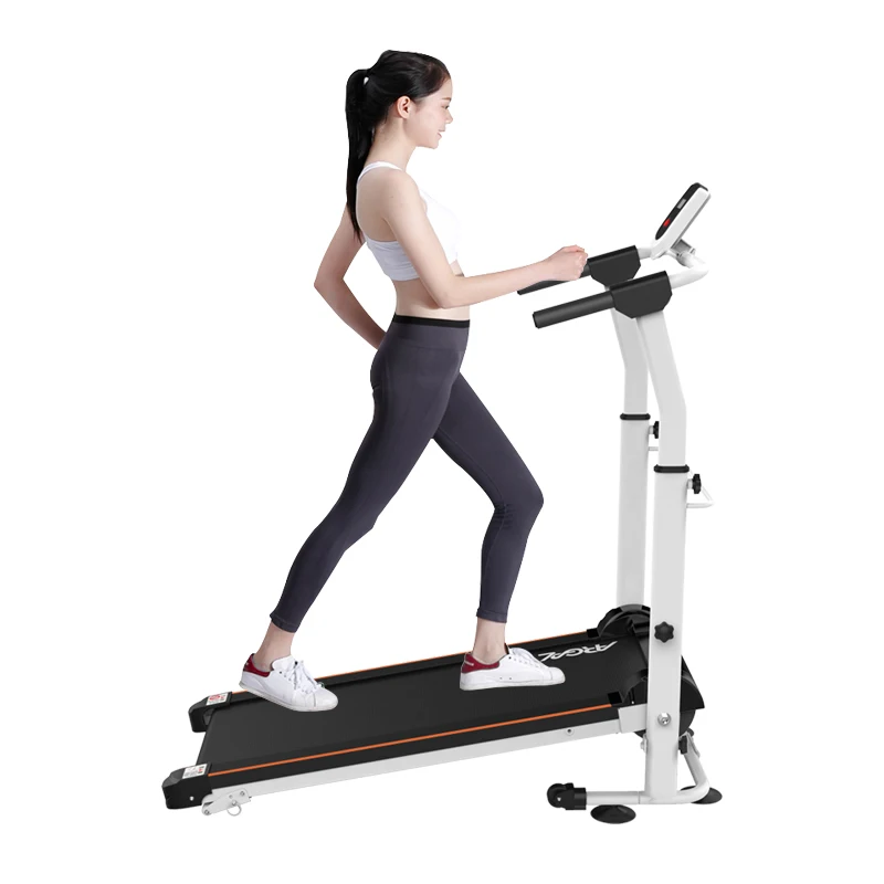 
New product Multi-function Simple Screen Assembled models home use indoor Foldable Running Machine 
