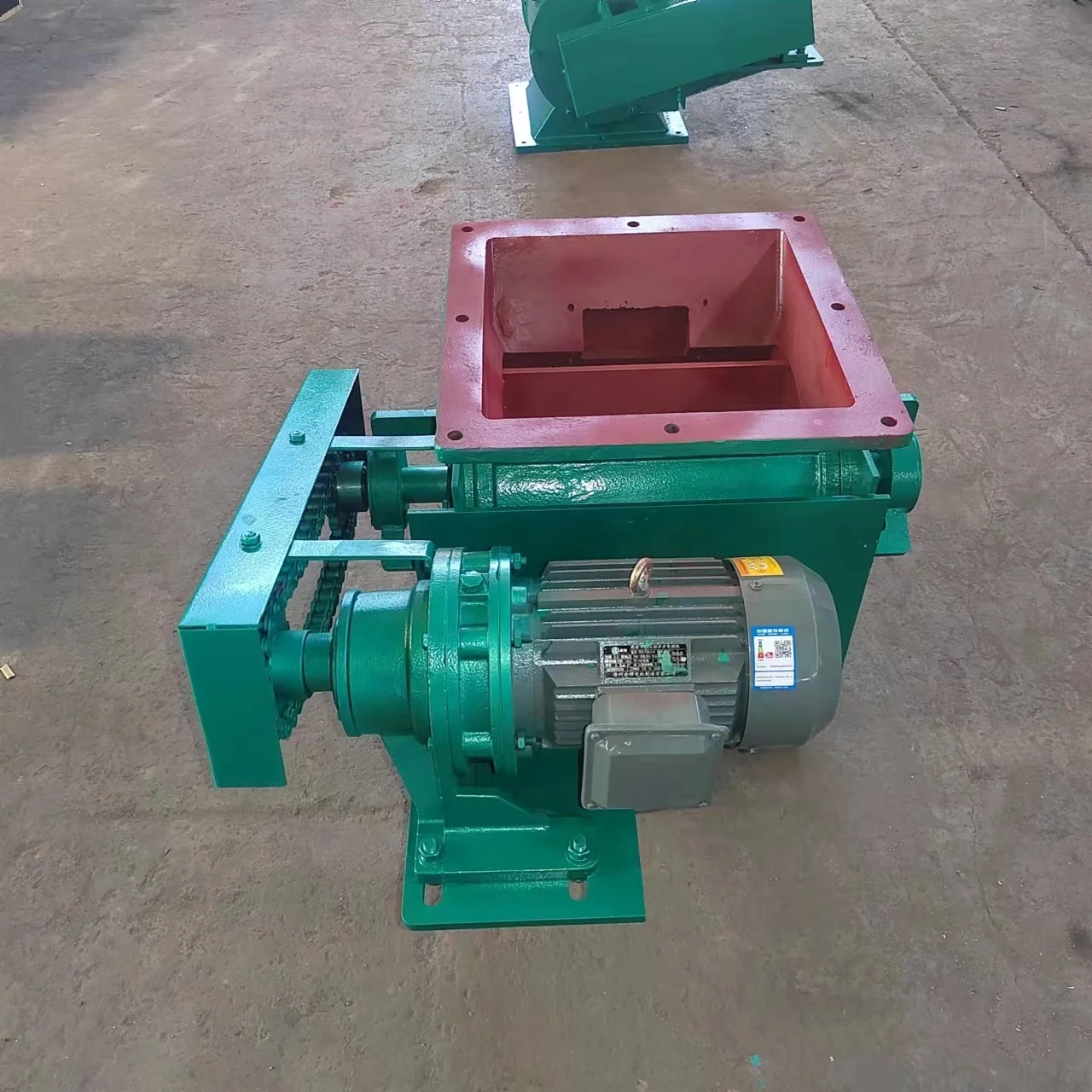 Industrial chain type electric rotary feed valve YJD-HX-26 star discharger