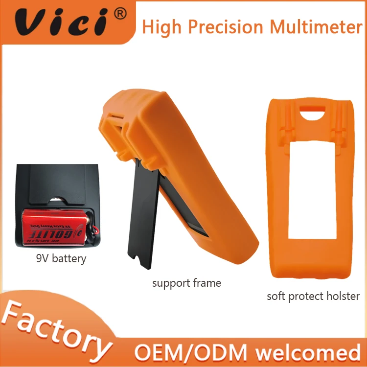 vici VC9802A+ Digital Multimeter of 1000V 20A 2000Mohm 200uF Dual Integral A/D Transfer Measuring Method