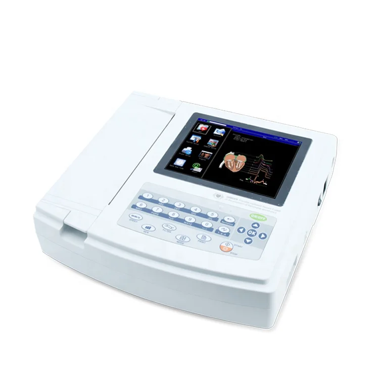 
Manufacturer CONTEC CE 12 channel ECG1200G electrocardiograph portable ECG machine  (60676927683)