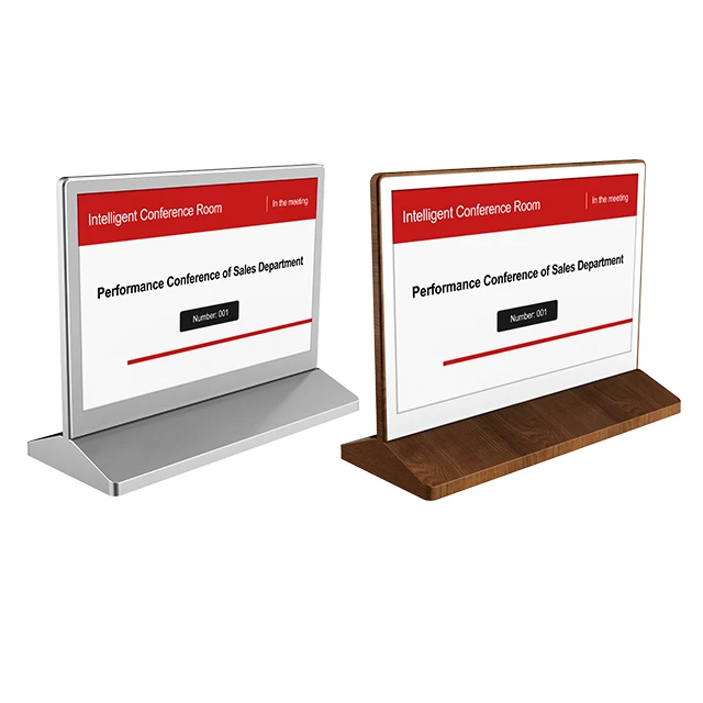 7.5 inch Network Double Sided Meeting Desktop Tablet Electronic Conference Nameplate Wireless E Ink Display Card