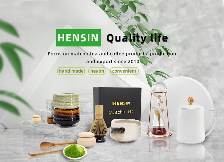 Hensin Indian China Royal Coffee Ceramic Tray And Sugar And Marble Tea Set With Kettle