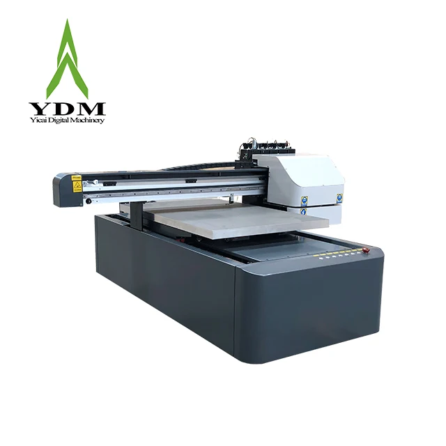 YDM Dx5, DX7,XP600 printhead 6090 uv flatbed printer 3d effect glass printing machine