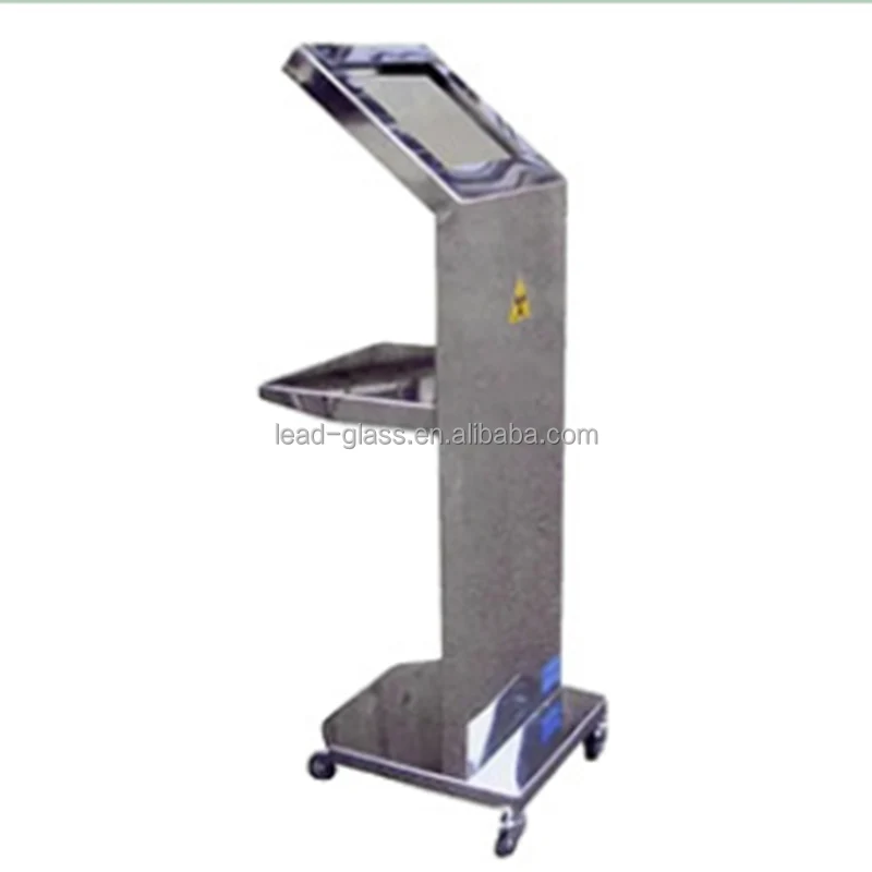 L-type injection station nuclear medicine department quality control test lead shield protection L-shaped screen laboratory anti