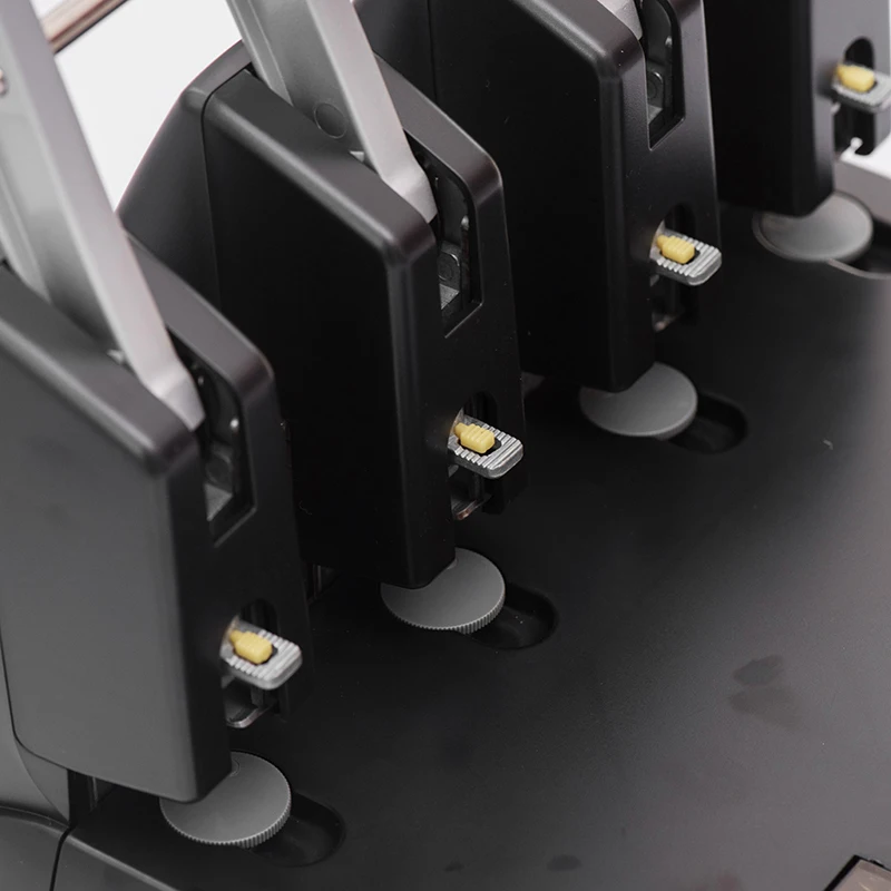 P-1500-4 Industrial Extra Large Giant Metal A4 A5 A6 Four Circle Punching Machine Hand Hold 4 Hole Cardboard Paper Punch