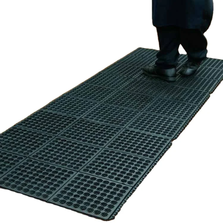 3ft x 3ft rubber hollow safety interlocking floor tiles for Bath,hotel,outdoor,playground,deck