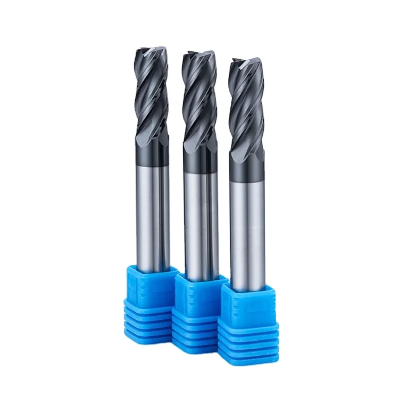DOHRE Great Price 4 Flutes Cemented Carbide Square End Mills Milling Cutter For Steel Part