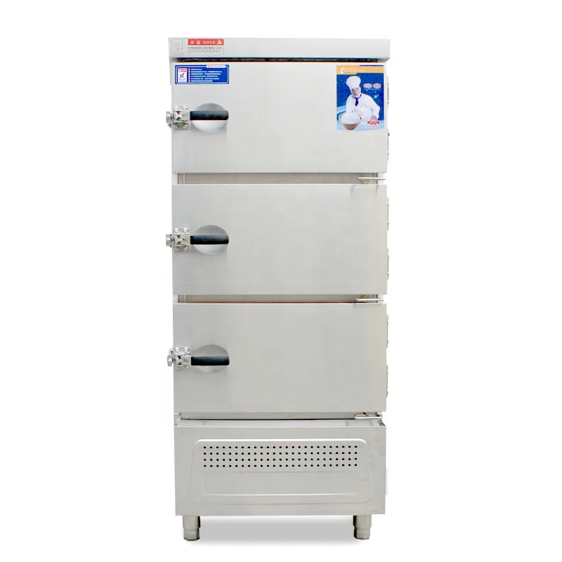 intelligent gas commercial steam cabinet kitchen electric steam cabinet