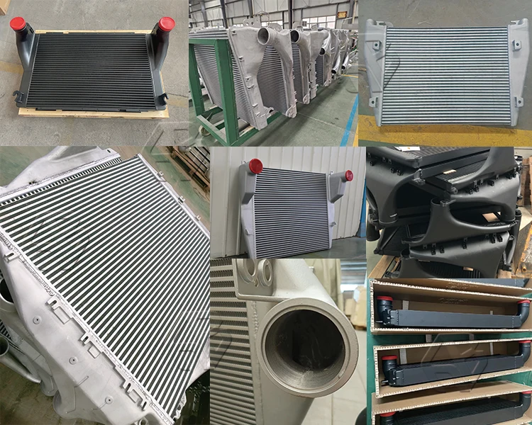 52014947AB 4401-1309 Aluminum custom intercooler manufacturers for Ram 1500 Laramie  air to water intercooler