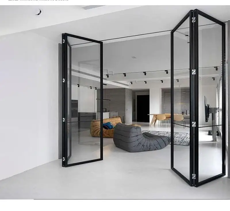 Aluminum French Doors and Windows Casement Casement Windows for Toilet Folding Door Design