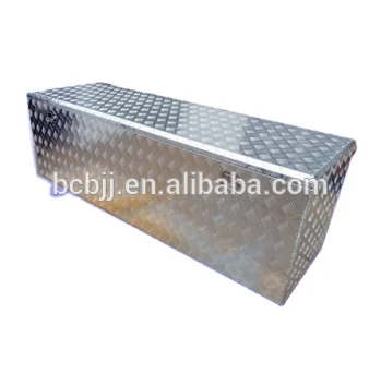 Custom Aluminium Toolbox Top Open Ute Truck Box Sheet Metal Fabrication Tool Storage with Painting and Powder Coating Surface