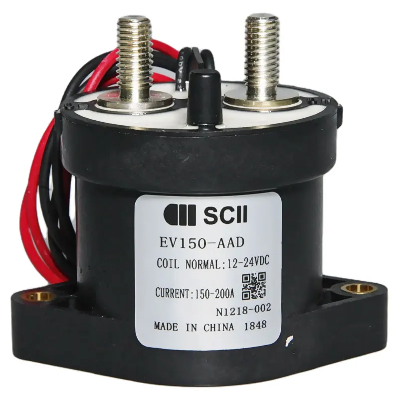 
SCII EV150-AAD 150A 200A 2 pole EV Charger photovoltaic High voltage DC contactor 200A 